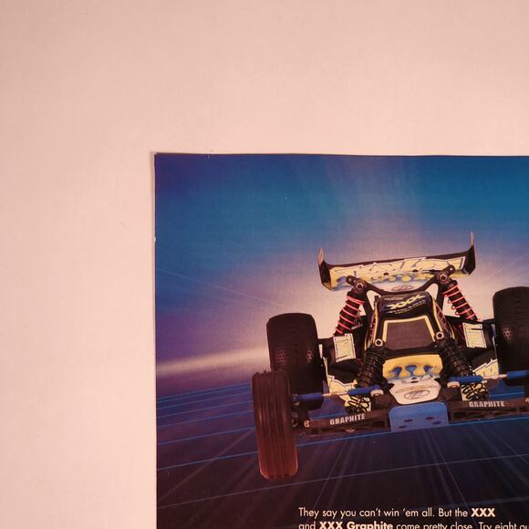 Team LOSI XXX-Graphite "Nobuggys Perfect" Print Ad 2004 RC Car Action 8.5"x11"‎ - Picture 2 of 5